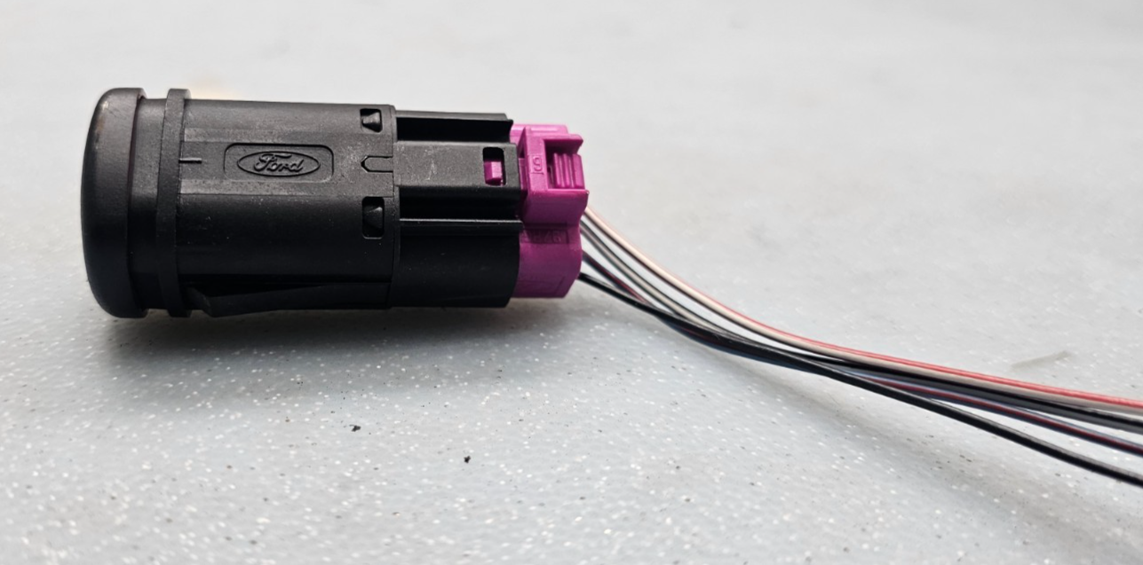 🔥01-07 Escape Hazard Light Emergency Flasher Switch Button Assembly Black