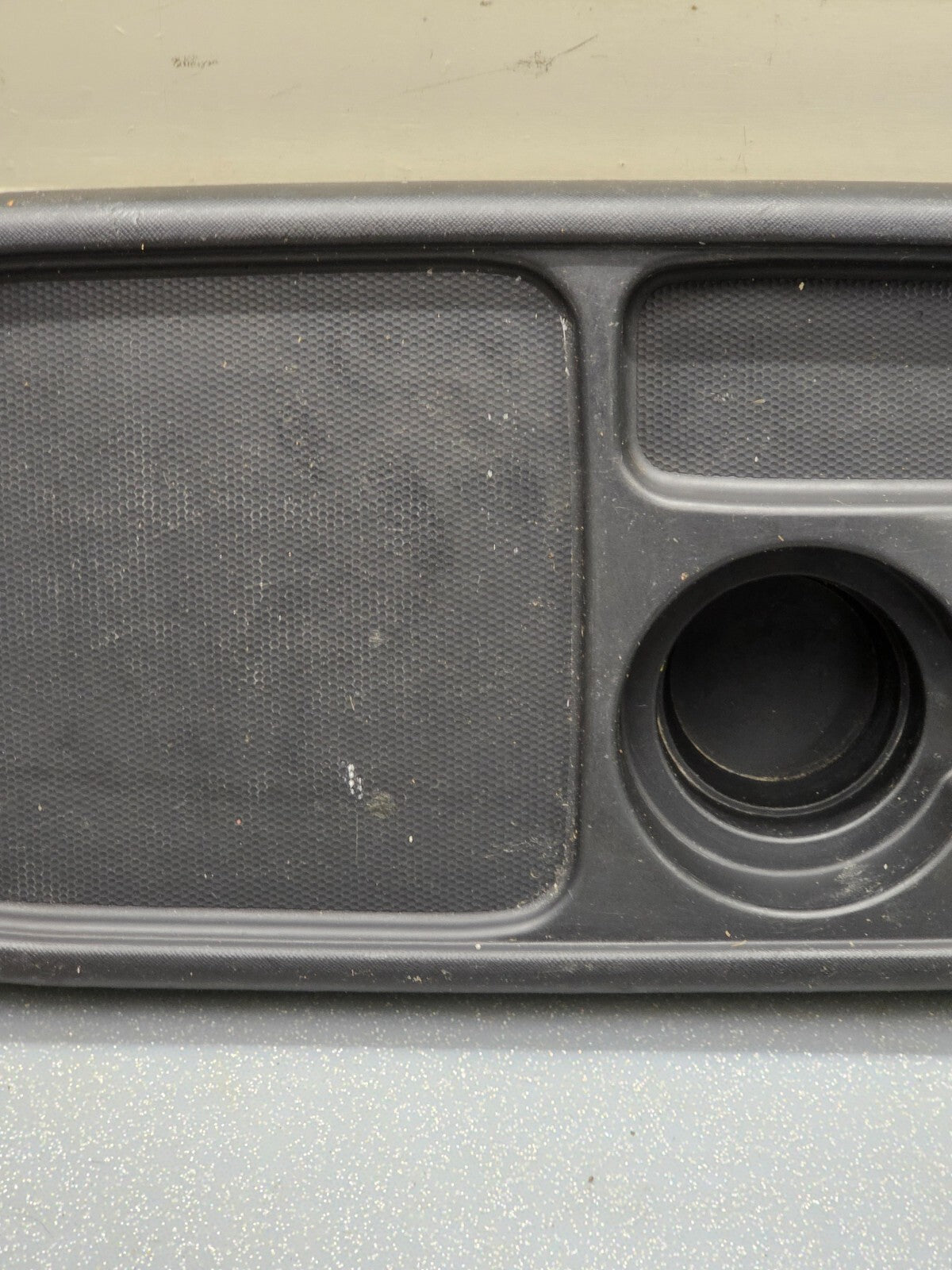 🔥02-06 CRV Center Table Console Folding Tray Cup Drink Holder Assembly Black
