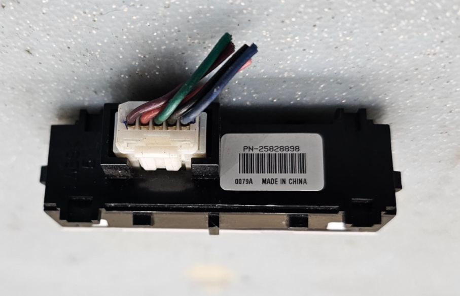🔥05-24 Acadia Express Svana Silverado Passenger Safety Indicator Switch B