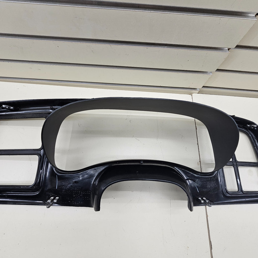 🔥99-02 CHEVY GMC INSTRUMENT Cluster Speedo Dash Panel Radio Bezel GRAPHITE C4
