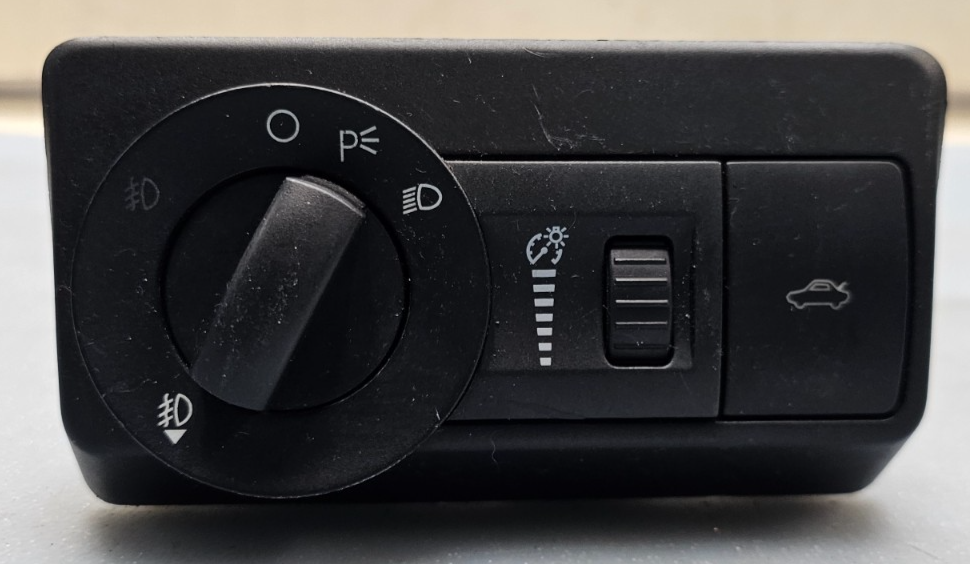 🔥06-09 Fusion Milan Dash Headlight Interior Panel Dimmer Trunk Switch BLACK OEM