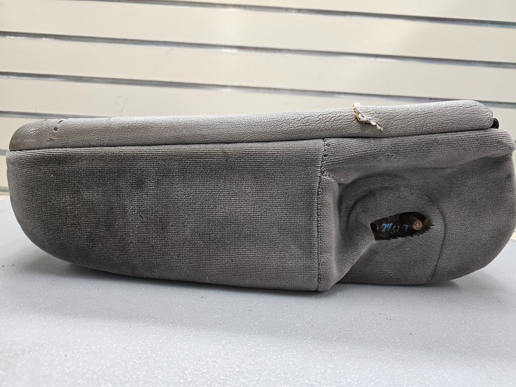 🔥99-10 Ford F250 F350 Center Console JUMP SEAT Arm Rest CLOTH/LEATHER GRAY JS3