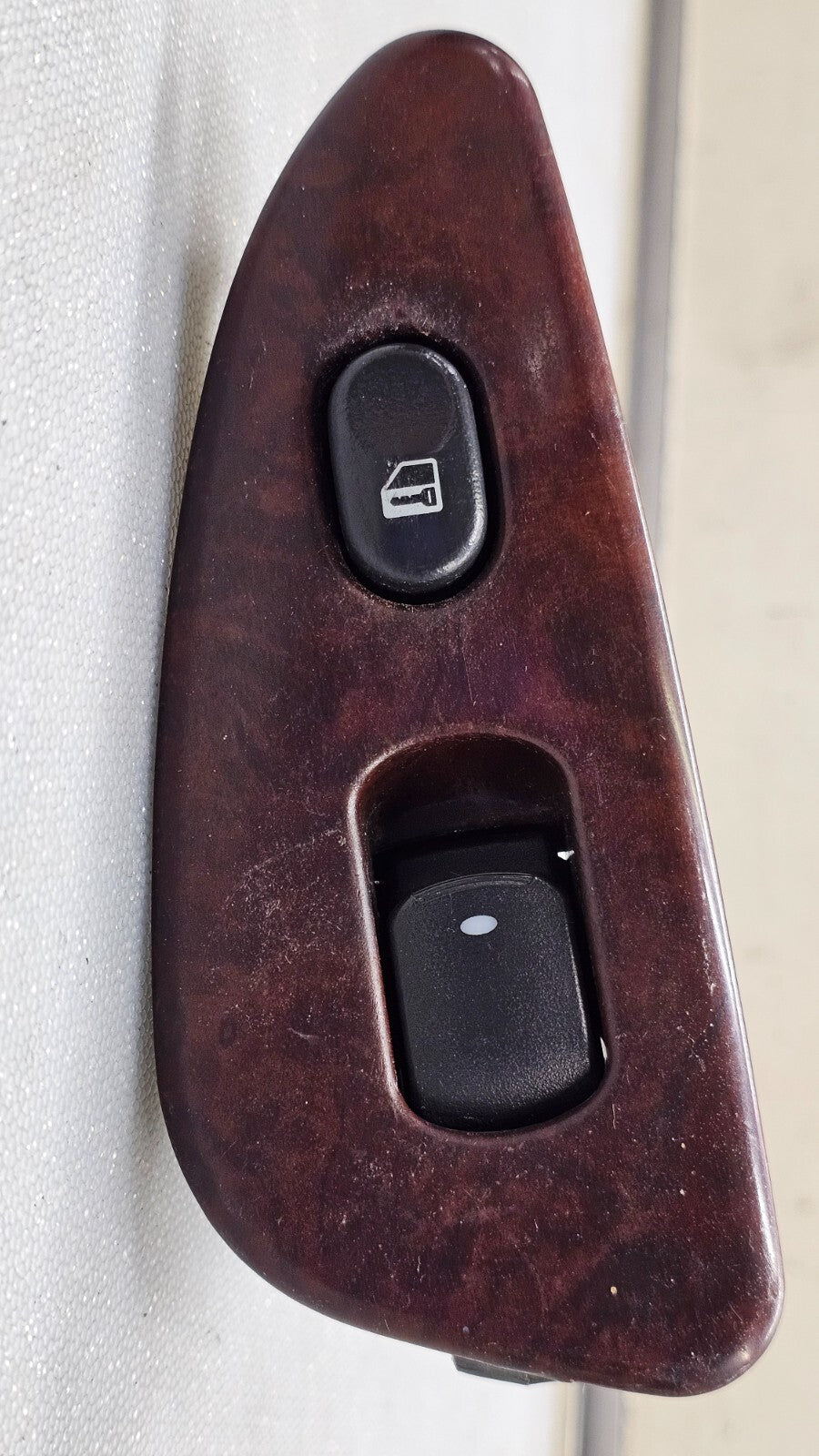 🔥04-07 Chevy Malibu Front Right Passenger Power Window Door Switch Lock Wood