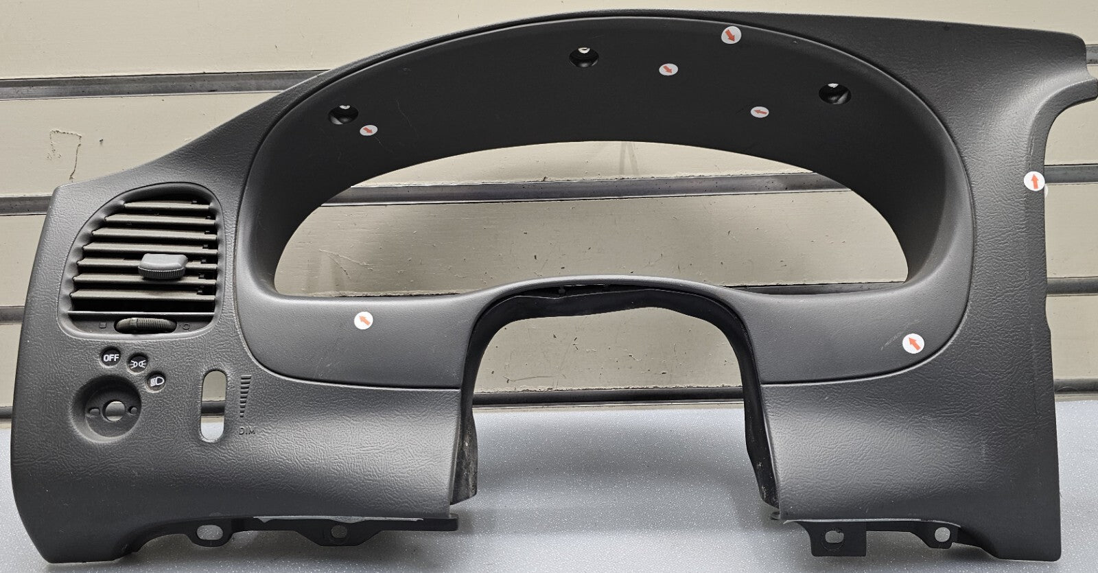 🔥95-06 Ford RANGER EXPLORER Instrument Cluster Dash BEZEL Speedo Trim BLACK C15
