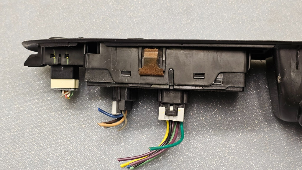 🔥09-16 CHEVY IMPALA LEFT DRIVER MASTER POWER DOOR WINDOW SWITCH BEZEL BLACK