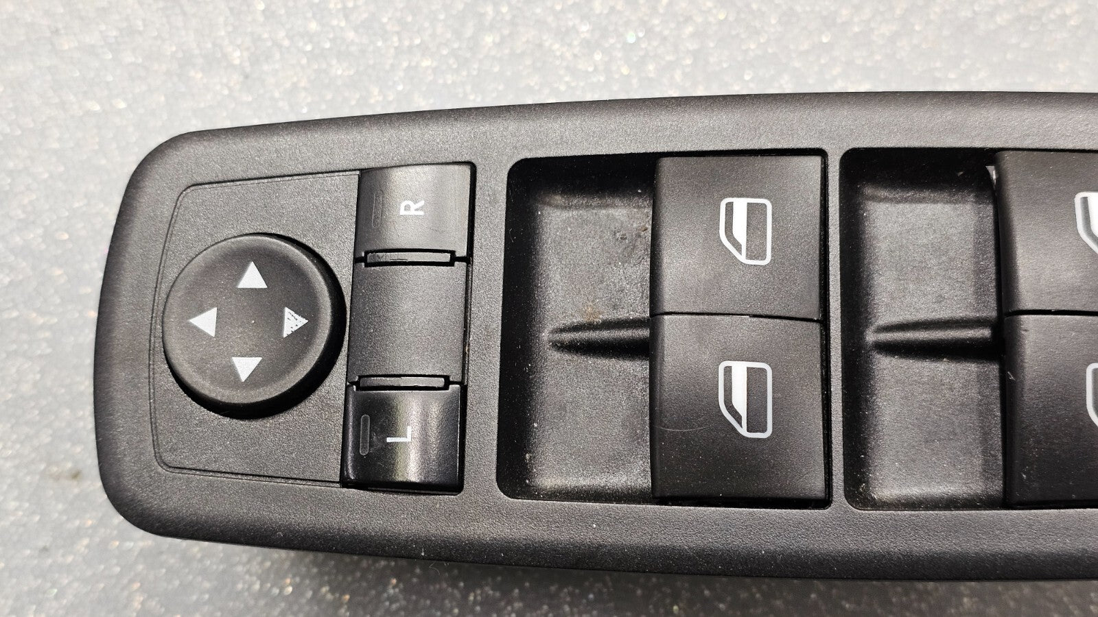 09-12 Dodge Ram 1500 2500 Left Driver Master Power Window Switch Assembly Black