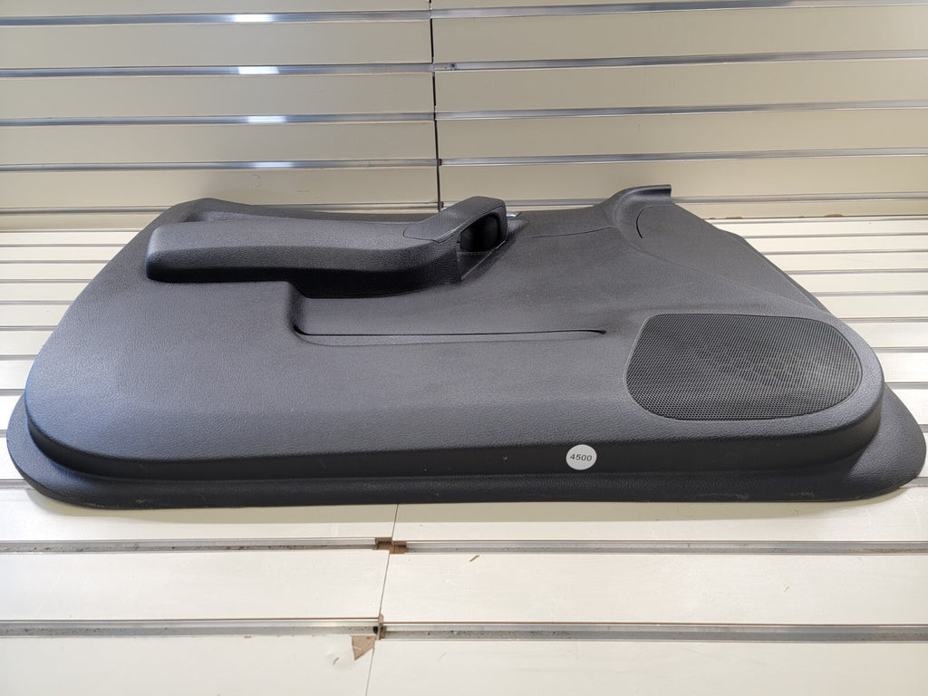 06-10 HUMMER H3 driver LEFT FRONT DOOR TRIM PANEL black OEM