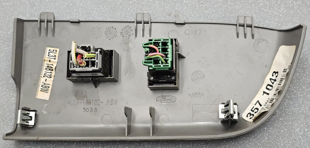 🔥04-08Ford F150 Crown Victoria Right Passenger Window 2 Door Switch TAN WS24