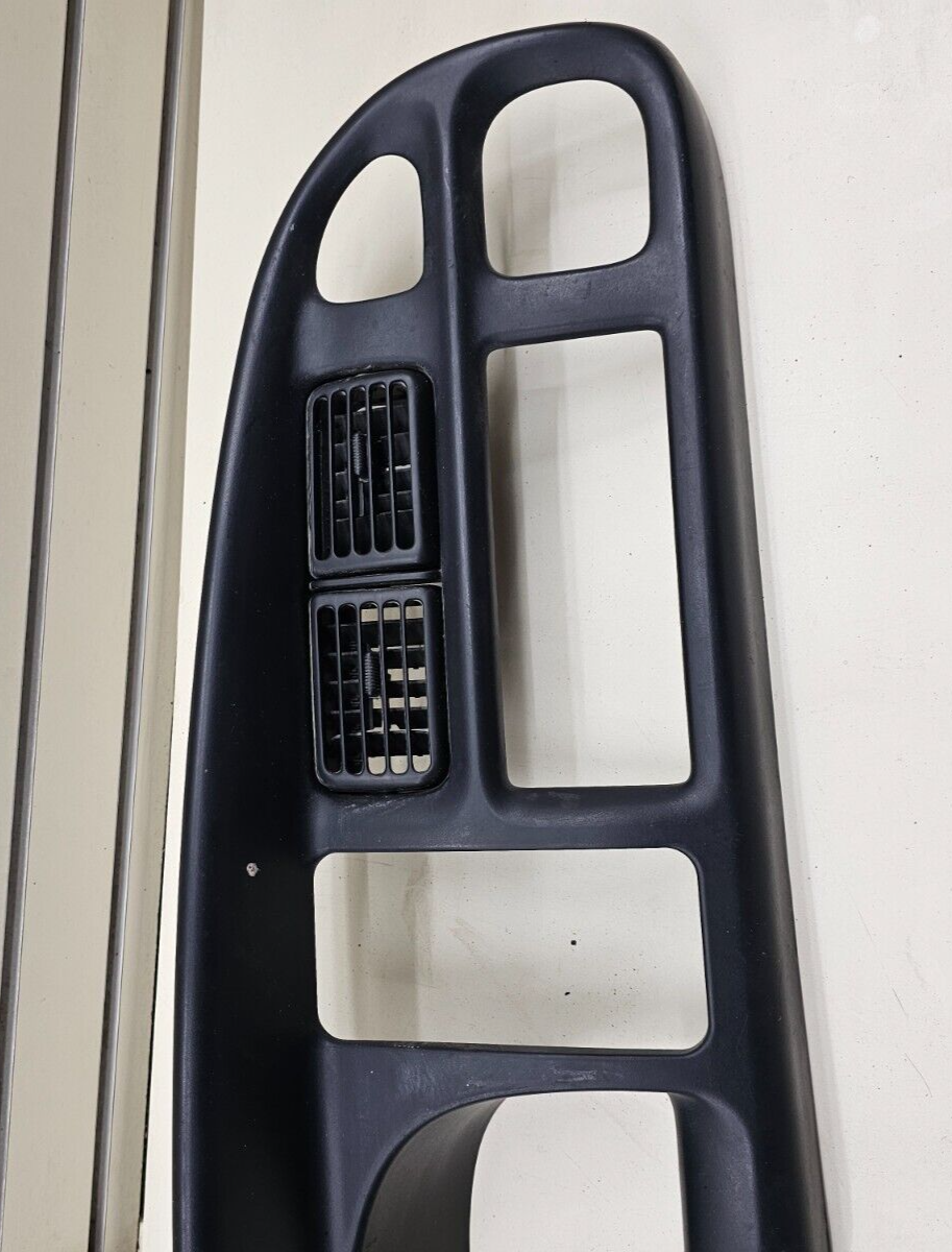 🔥1998-2002 Dodge Ram Pickup Black Dash Bezel &Dashboard Cover Overlay W/clips