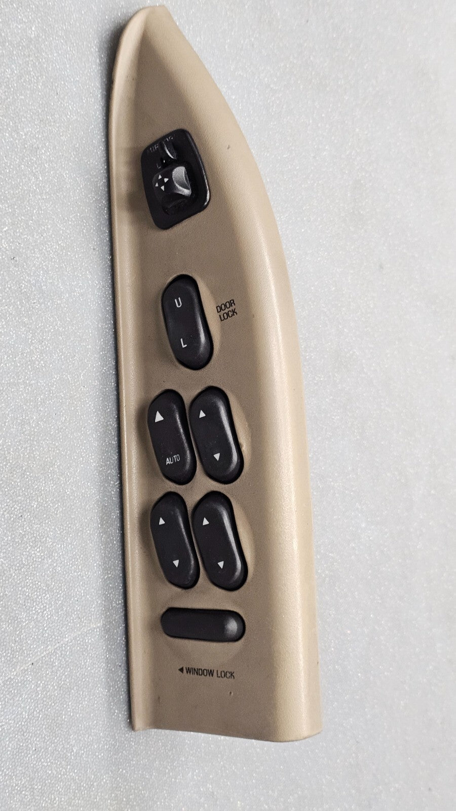 🔥98-02 Crown Victoria Grand Marquis Power Left Driver Master Window Switch Tan