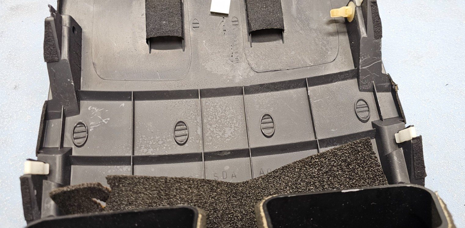 🔥03-07 Honda Accord Center Dash Bezel A/C Air Vents Panel Trim OEM BLACK VT32