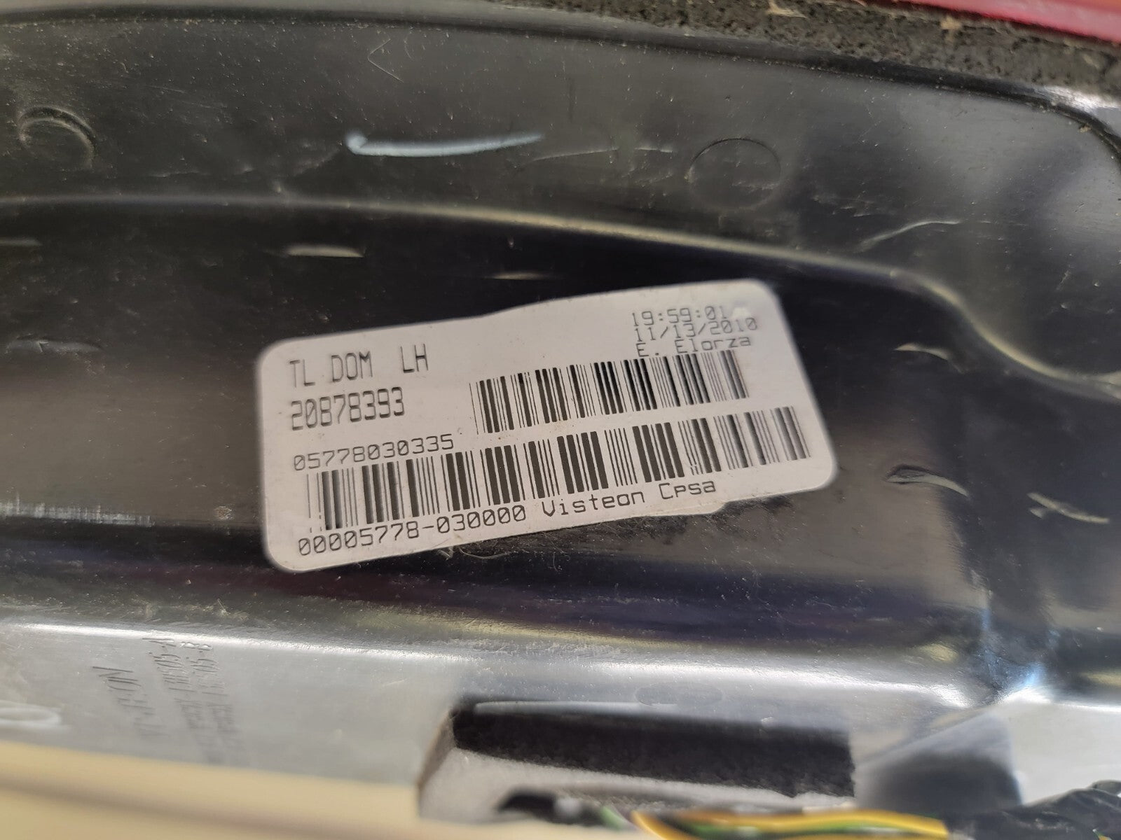 🔥2008-2013 Cadillac CTS Sedan Taillight Lamp Assembly Driver Side Left