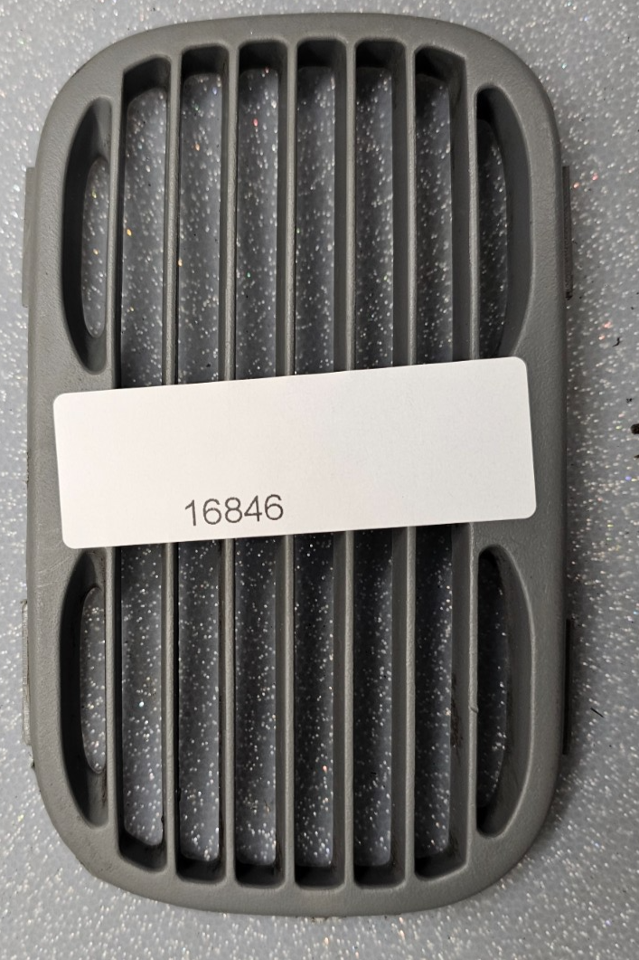 🔥01-07 Caravan Rear Back Right Passenger AC A/C Air Vent Heater Panel Gray