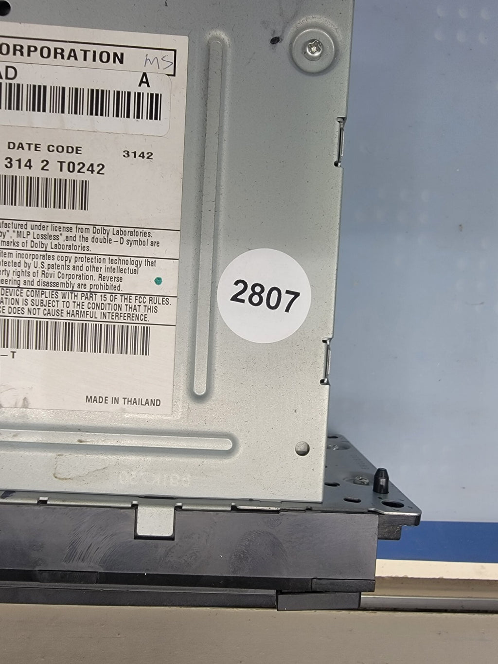 🔥2011-2013 Dodge DURANGO Radio Display Receiver RBZ Satellite AM FM CD OEM