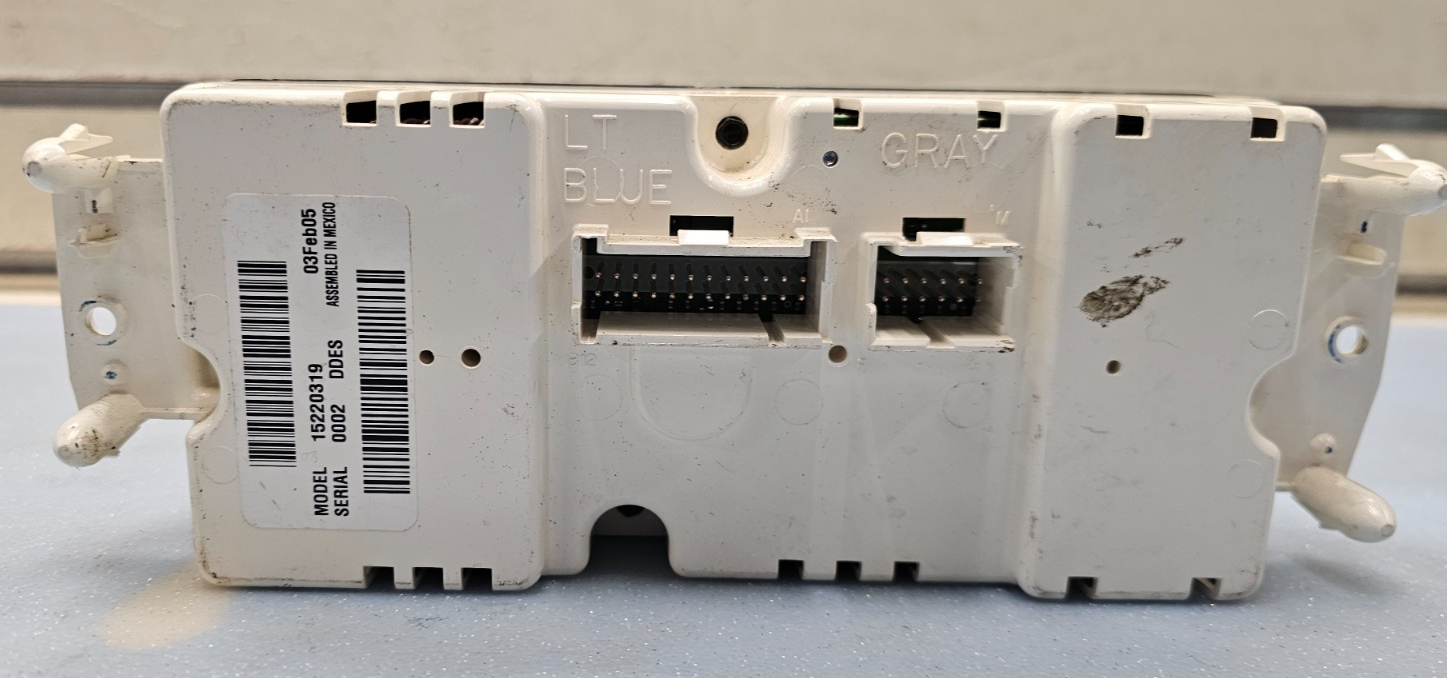 🔥03-06 Silverado Sierra Dash A/C AC HVAC Climate Heater Temperature Control