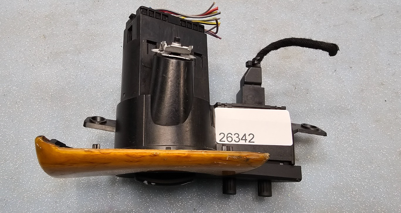 🔥02-09 Audi A4 A4 QUATRO S4 Headlight Control Switch W/ Trim OEM WOOD BLACK