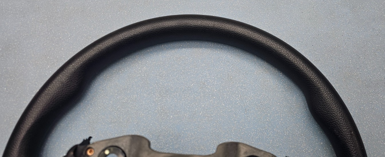 🔥2014-2016 Kia Forte Steering Column Wheel Assenbly Black Leather OEM