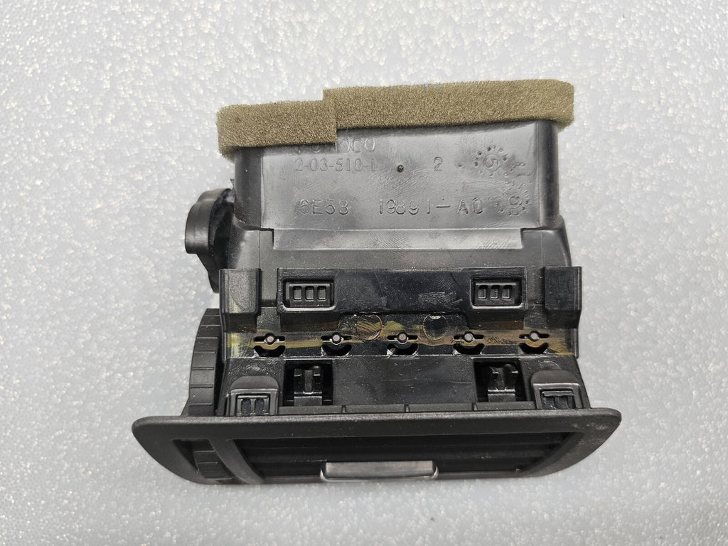 06-09 Fusion Milan Driver Center Dash Air Vent Heater Filter Conditioner Black