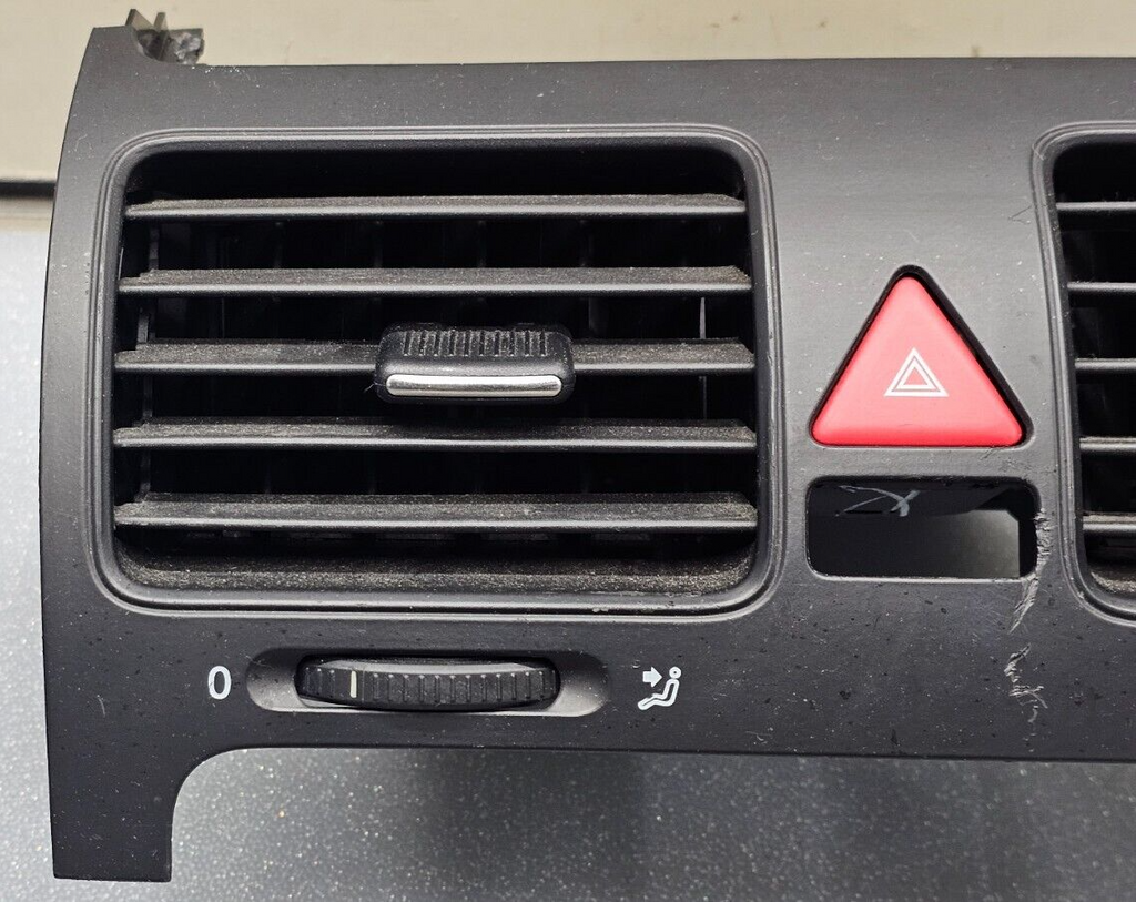 🔥05-10 Volkswagen Jetta Golf Dash AC Air Vent Heater Conditioning Bezel Black