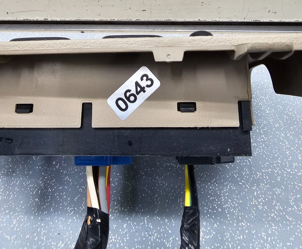 🔥04-08 Ford F150 Left Driver Master Power Window 2 Door Switch Control TAN WS24
