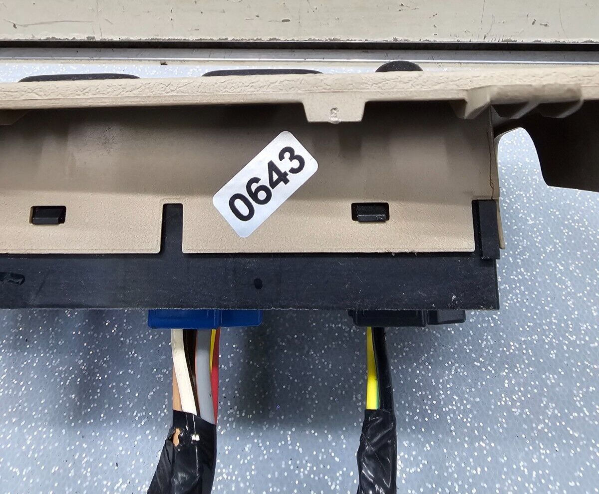 🔥04-08 Ford F150 Left Driver Master Power Window 2 Door Switch Control TAN WS24