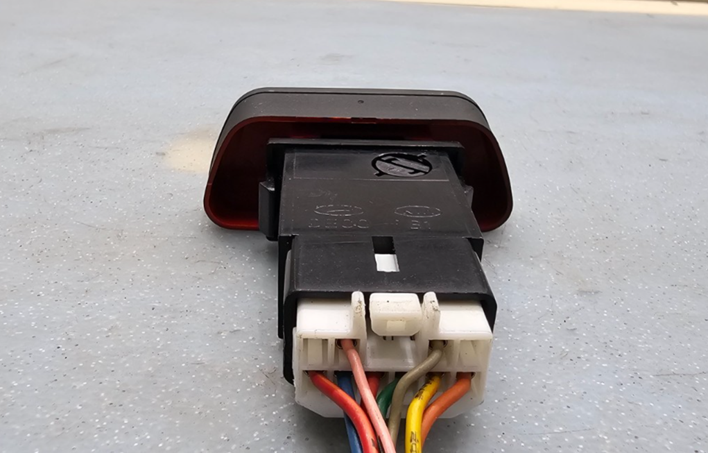 🔥01-05 SONATA OPTIMA Hazard Warning Emergency Light Dash Flasher Switch Black