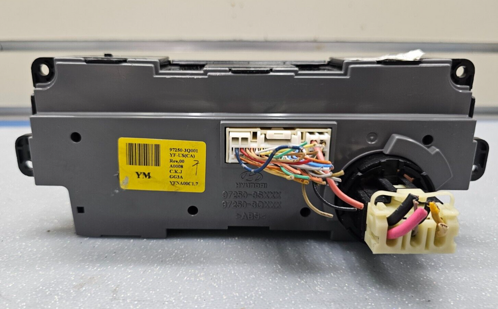 11-13 Hyundai Sonata Heater Temperature Climate Control Panel Unit Conditioning