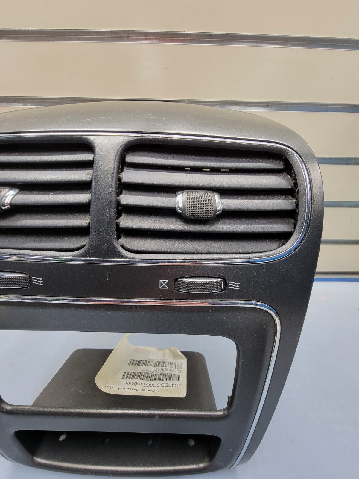 🔥2011-2020 Dodge Journey Center Dash Radio Trim Bezel Air Vents OEM BLACK