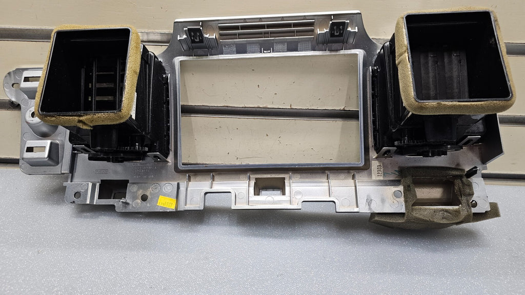 🔥09-12 LINCOLN MKS Dash Radio Stereo Display Trim Bezel Instrument Panel Silver