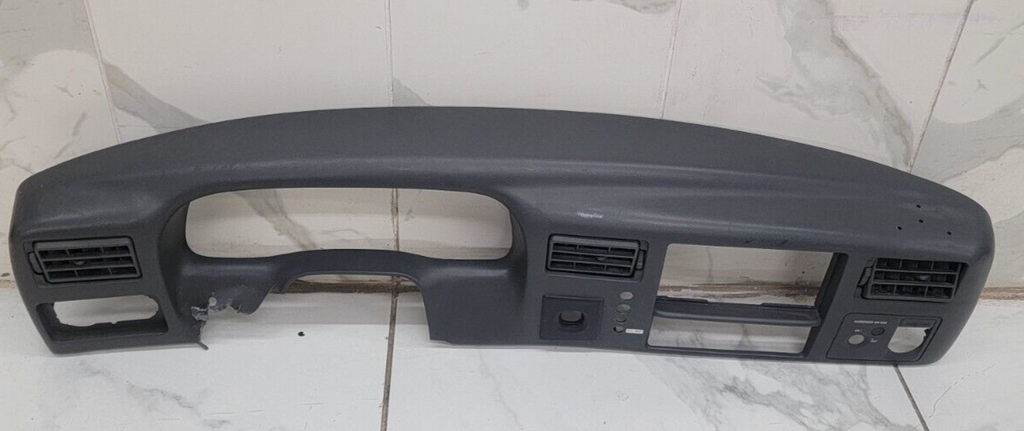 99-04 Ford F250 F350 Dash Instrument Cluster Speedometer Bezel Panel LT Gray C22
