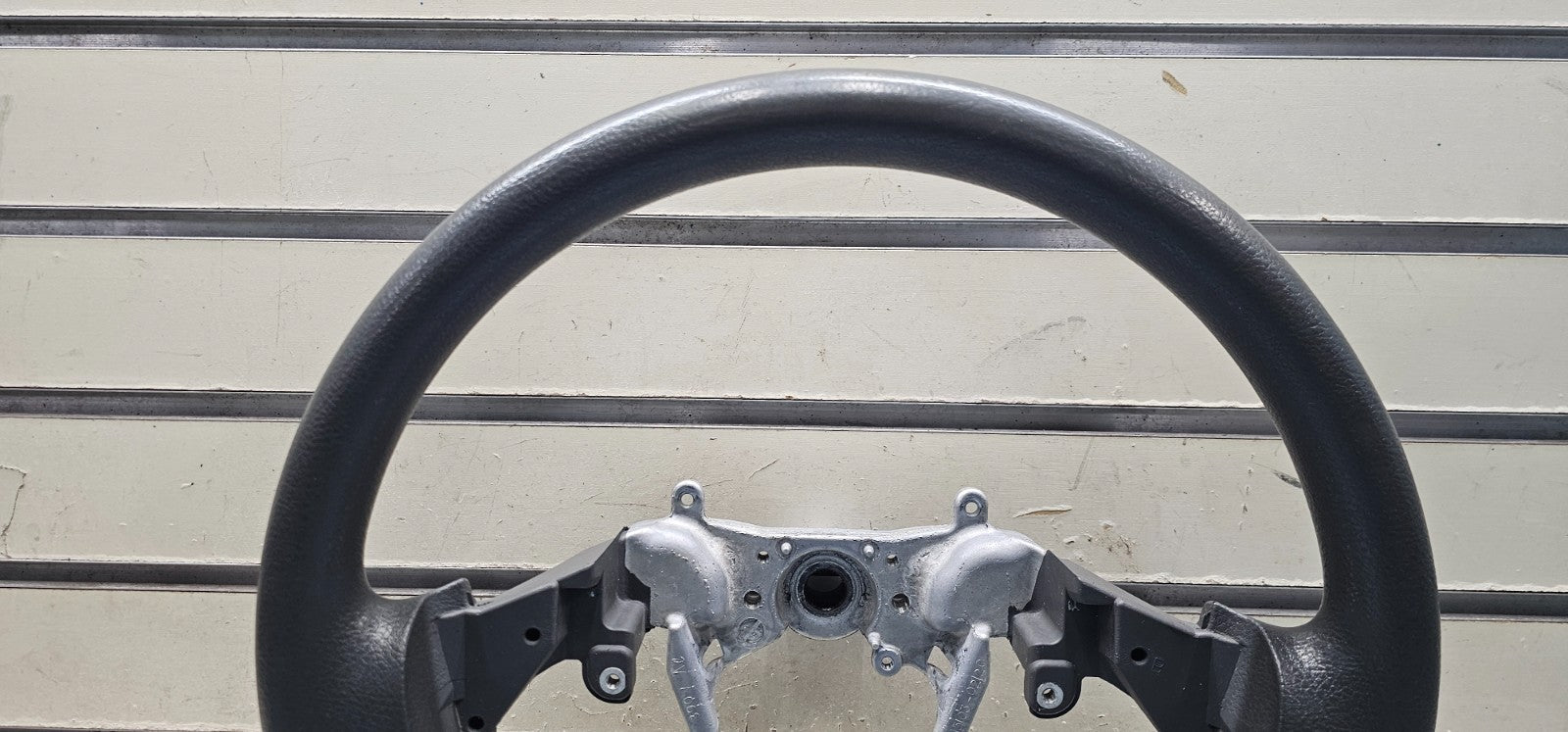 🔥09-10 PONTIAC VIBE STEERING COLUMN WHEEL ASSEMBLY BLACK Leather