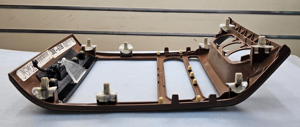 🔥04-08 Ford F150 Climate Control &Radio Bezel Dash Trim Woodgrain OEM