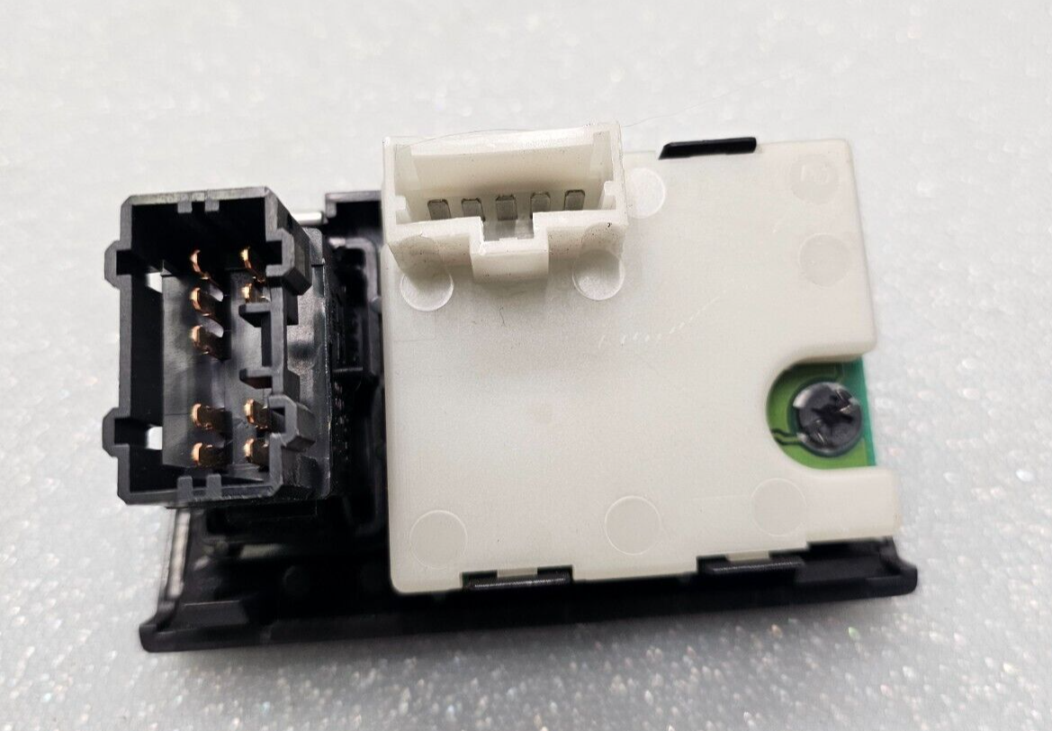 🔥98-02 Honda Accord Center Dash Clock W/Hazard Switch Board Digital Button OEM