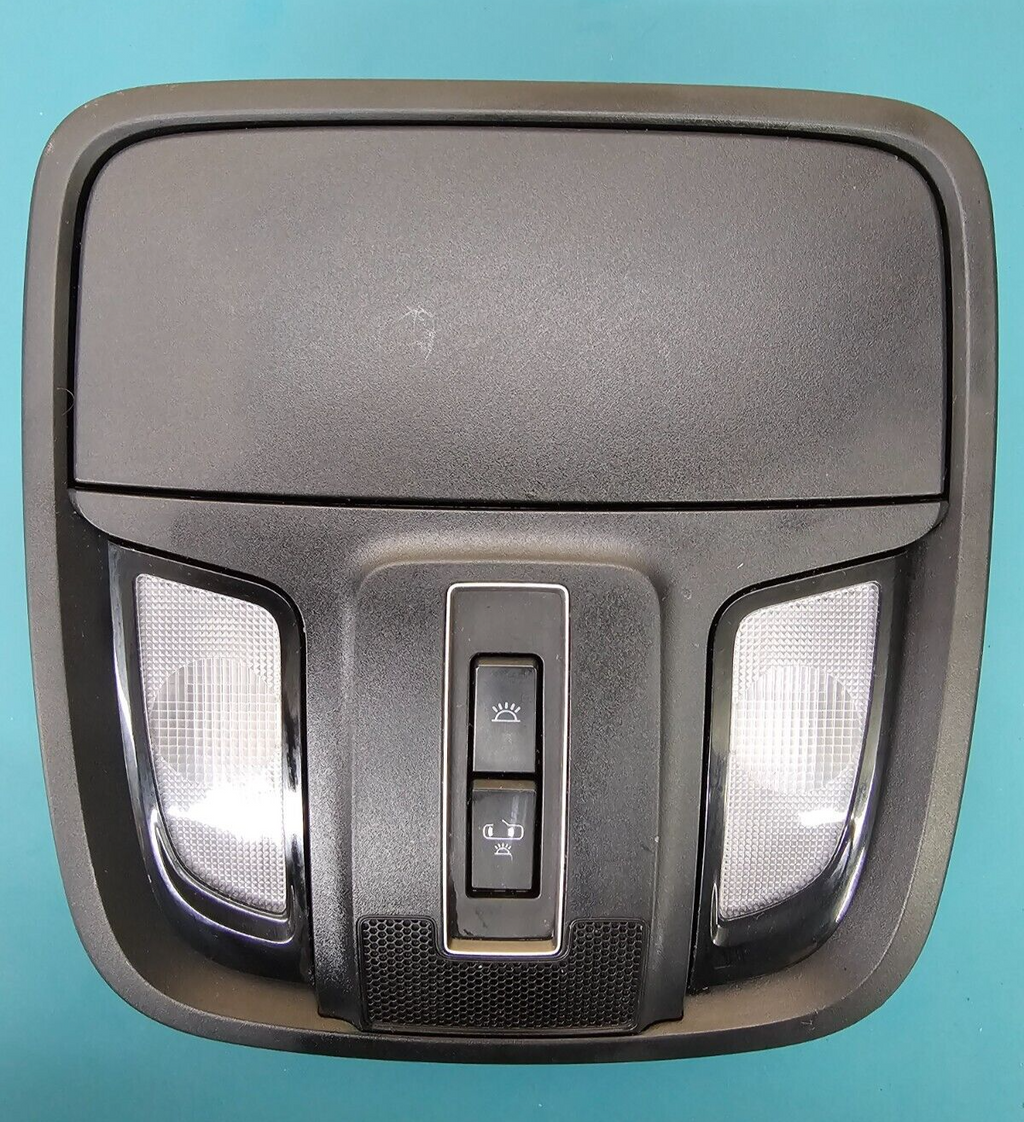 🔥16-20 Kia Sorento Roof Overhead Console Dome Map Light Storage Assembly Black