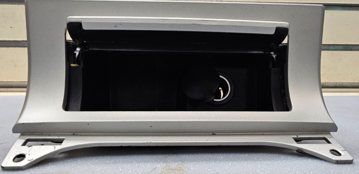 🔥07-10 Lincoln MKX Interior Dash Storage Compartment Assembly Bezel Silver