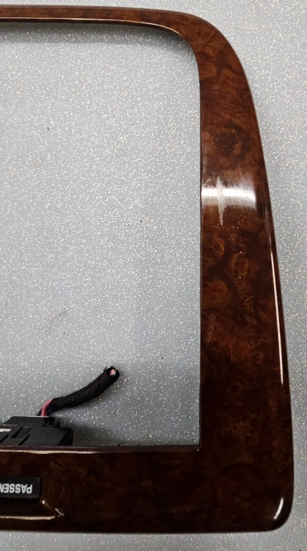 🔥06-13 Impala Center Dash AM FM Radio Stereo Trim Panel Bezel Woodgrain OEM