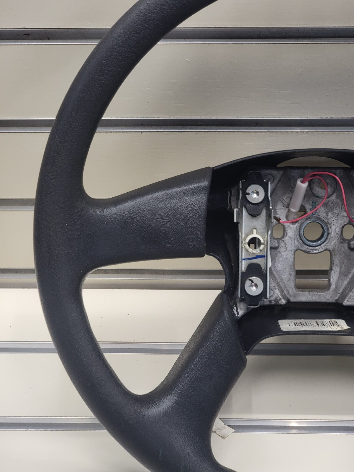 🔥03-06 SILVERADO SIERRA YUKON TAHOE SUBURBAN STEERING WHEEL LEATHER BLACK
