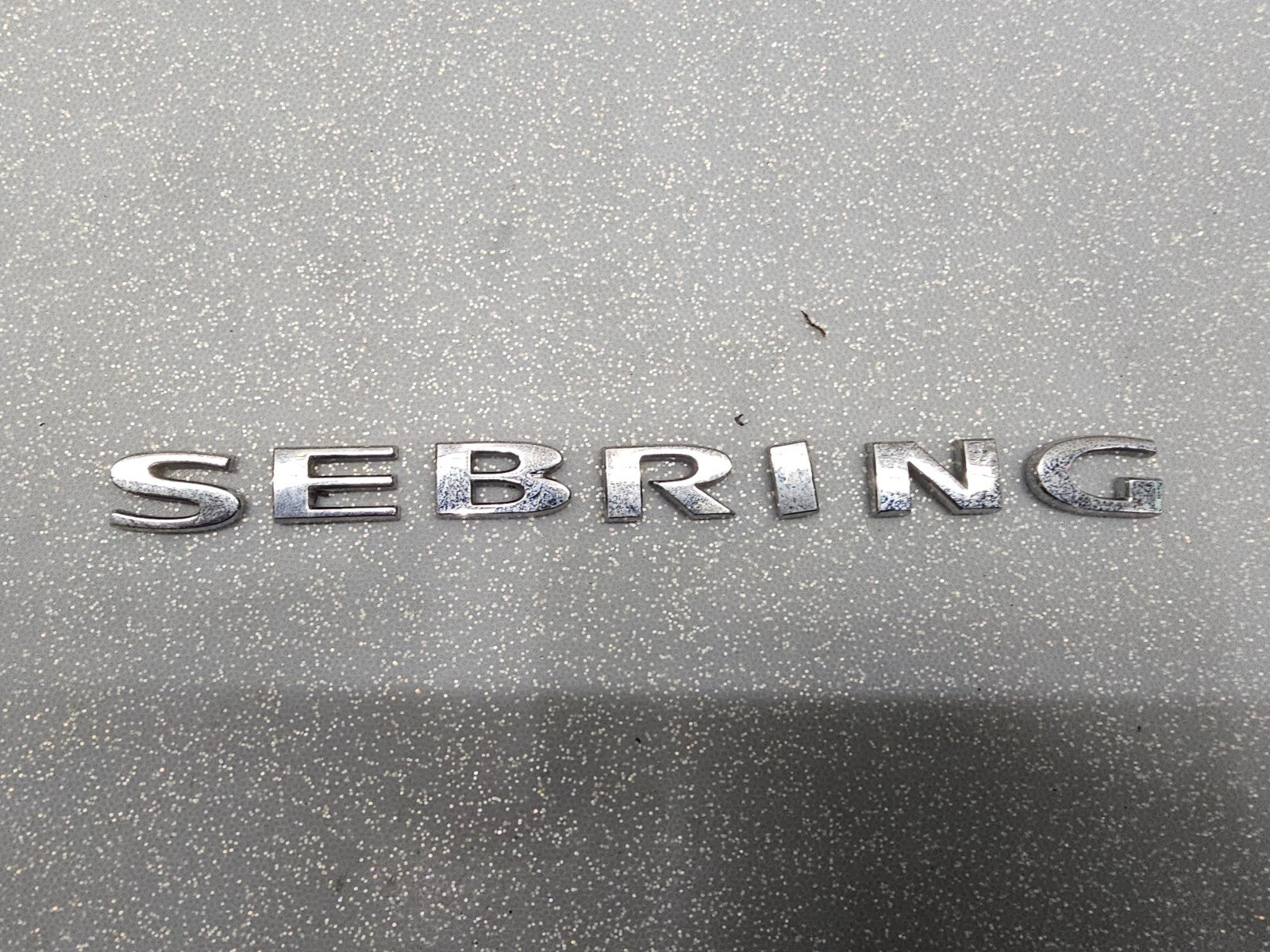 🔥07-10 Chrysler Sebring trunk emblem letters badge decal logo symbol  OEM