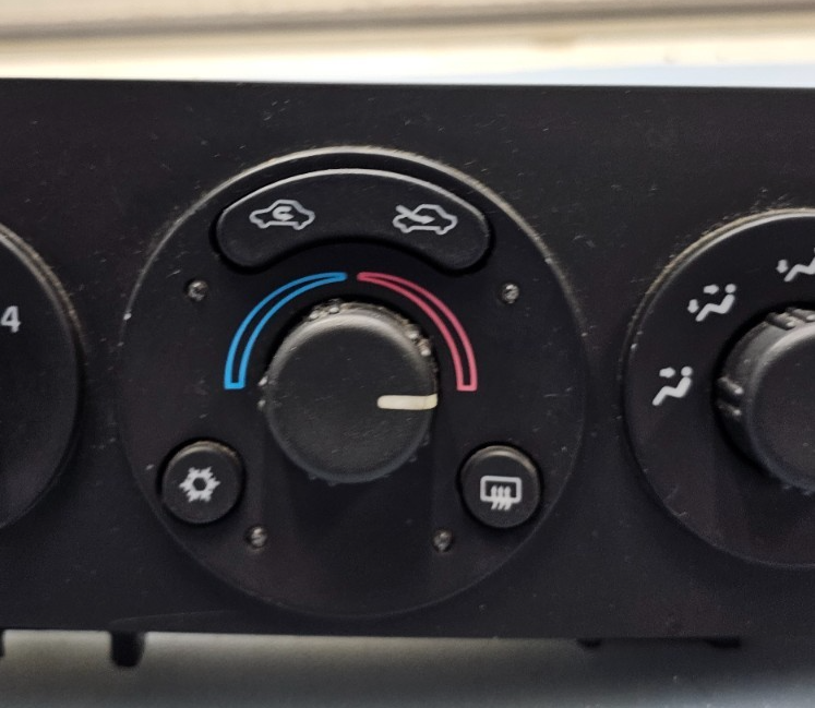 🔥04-07 Malibu Climate Control Dash AC A/C HVAC Heater Temperature Panel Black
