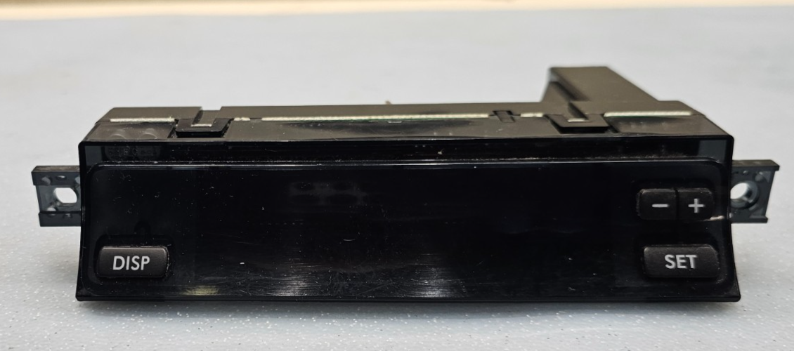 🔥07-09 SUBARU LEGACY OUTBACK DIGITAL CENTER DASH AUTO CLOCK ASSEMBLY BLACK