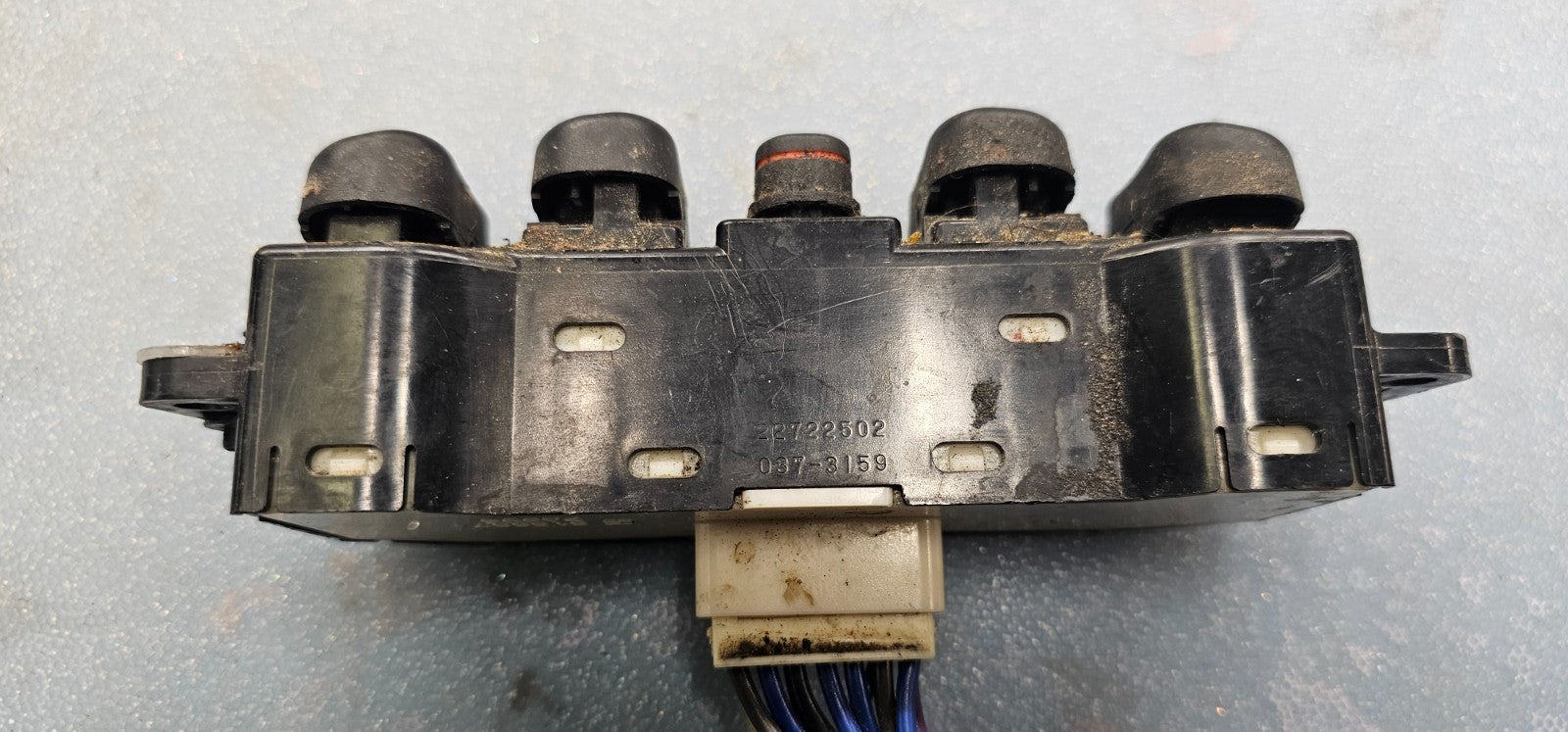 🔥05-06 Equinox Left Driver Master Power Window Door Switch Black Assembly OEM