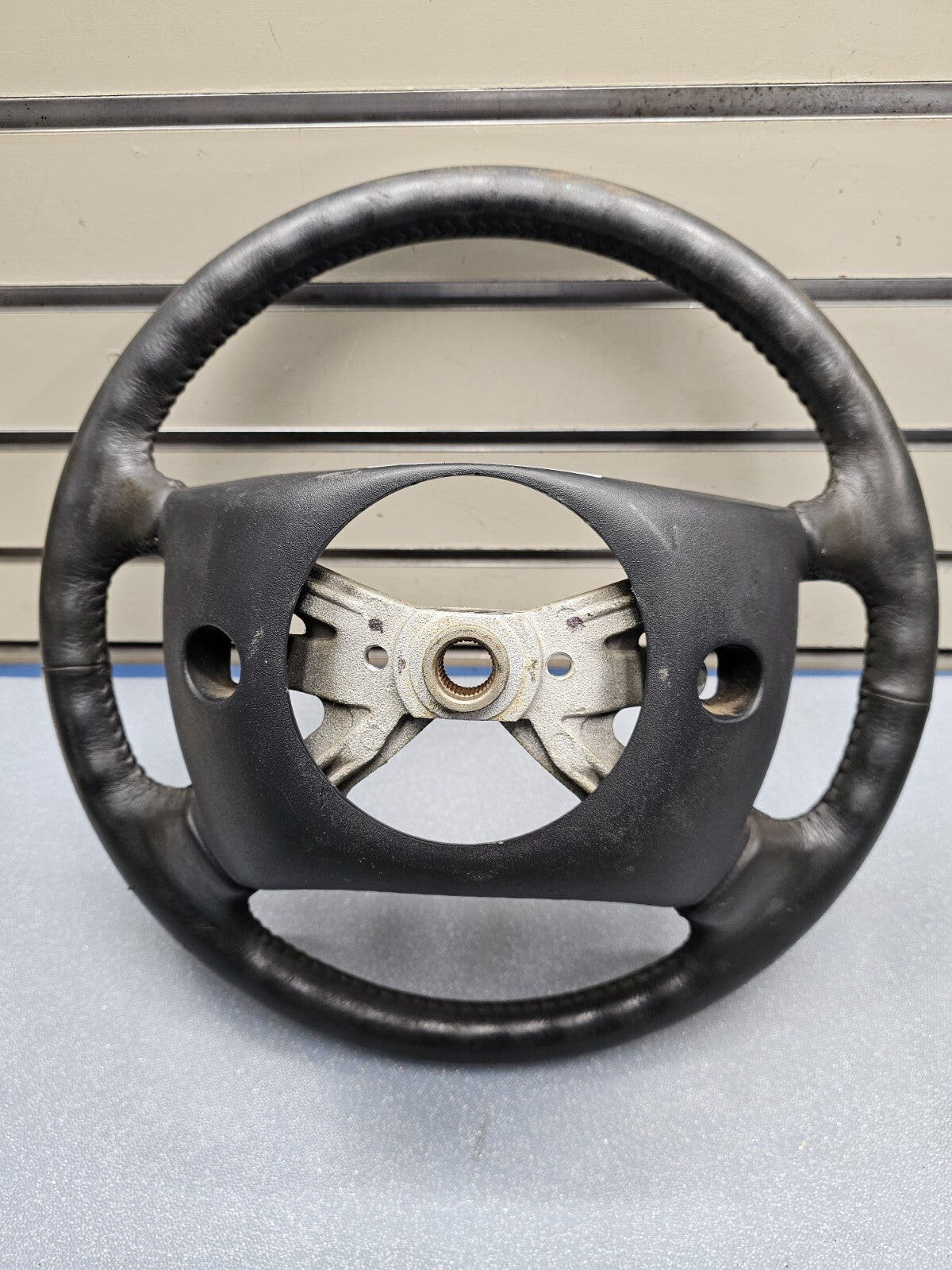 🔥98-01 Dodge Ram DAKOTA DURANGO Left Driver Steering Wheel Leaher Cover Black