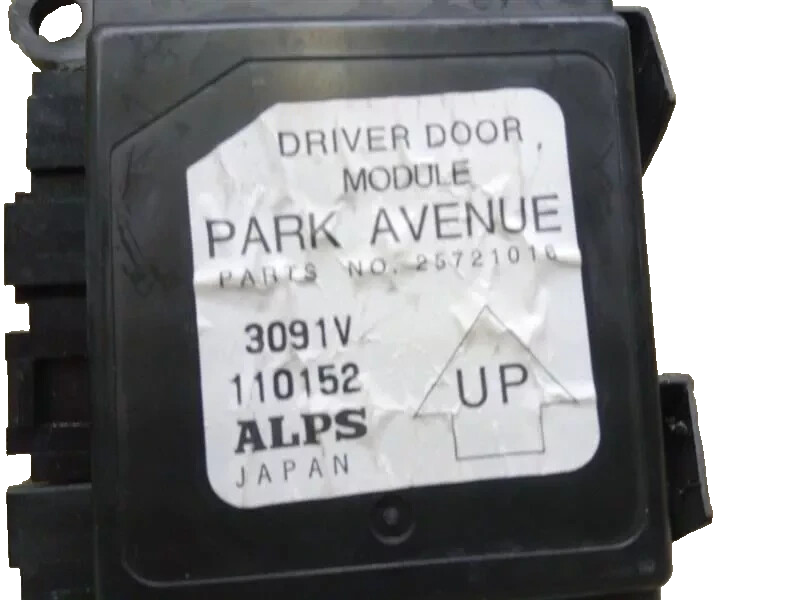 🔥98-05 BUICK PARK AVENUE FRONT LEFT DRIVER DOOR MULTIFUNCTION MODULE OEM