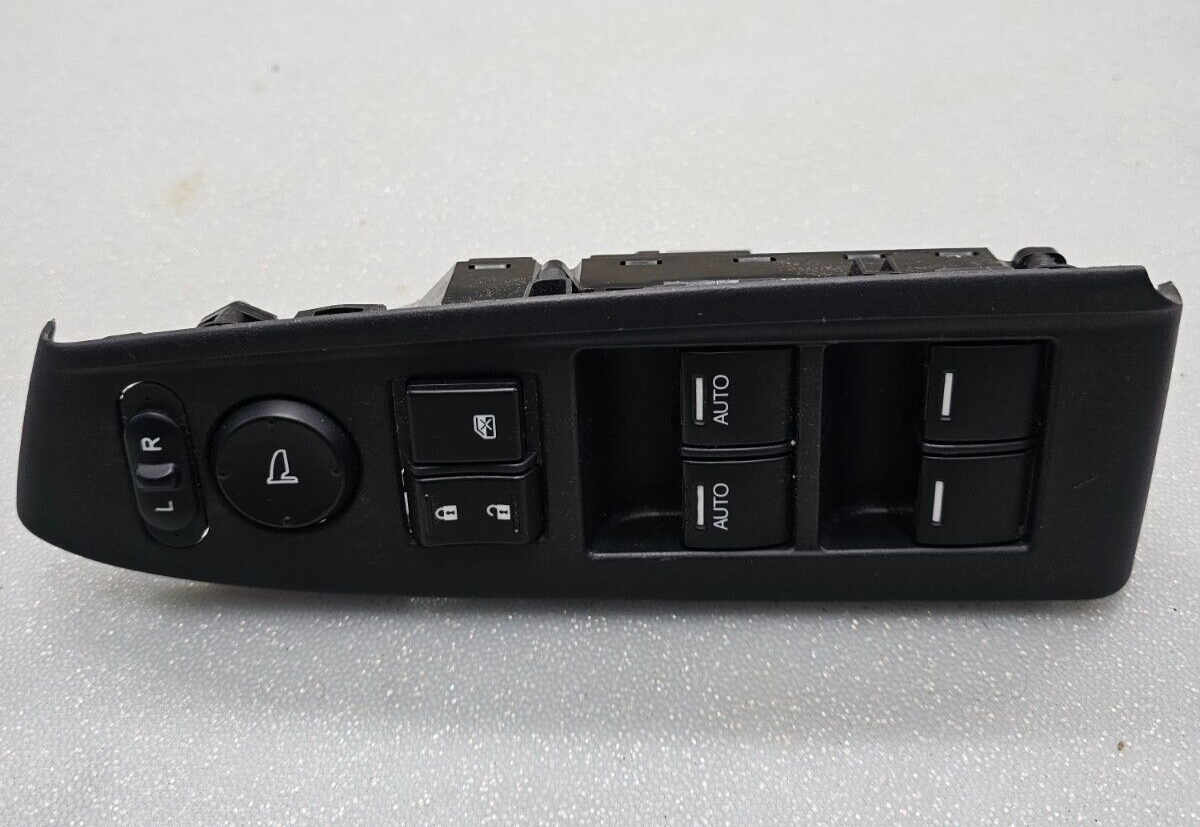 08-12 Honda ACCORD Left Driver Door Master Power Window Lock Switch Assembly OEM