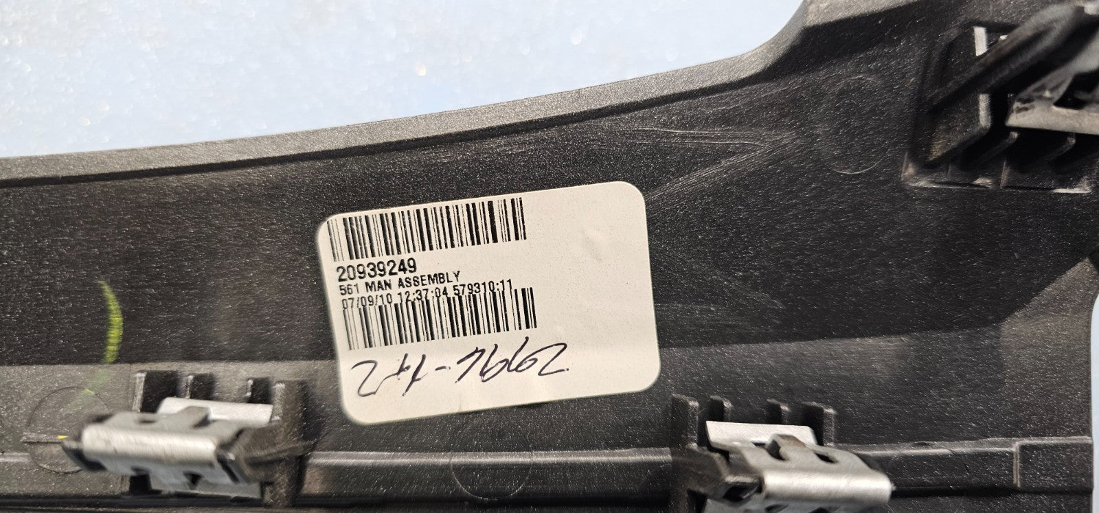 🔥09-12 Chevrolet Traverse Center Dash Radio Climate Control Cover Bezel silver