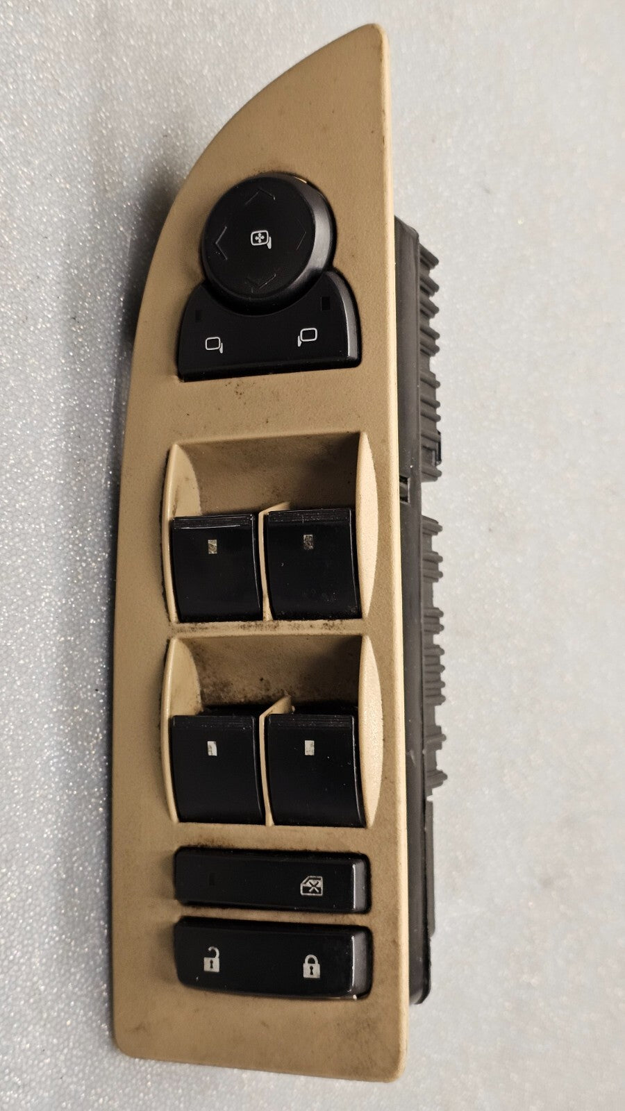 🔥06-11 Buick Lucerne Front Left Driver Master Power Door Window Switch Tan OEM