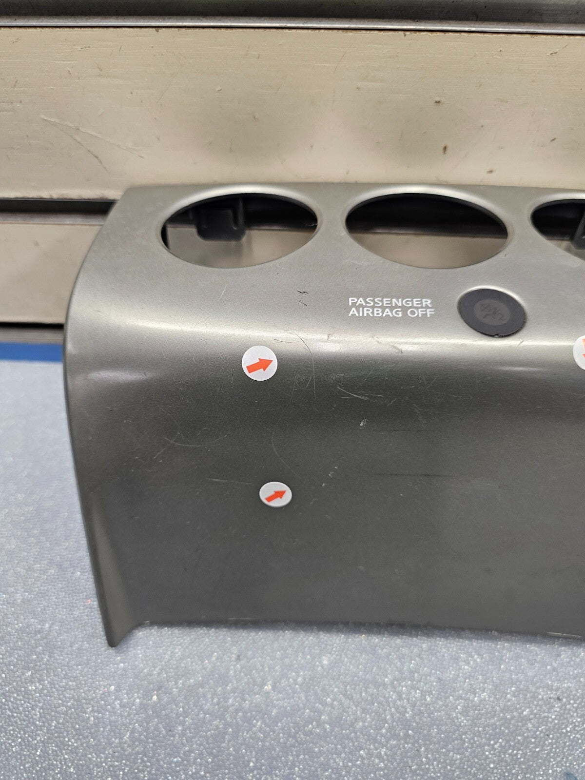 🔥05-06 ALTIMA SPEEDOMETER TACHOMETER INSTRUMENT CLUSTER DASH BEZEL COVER GRAY