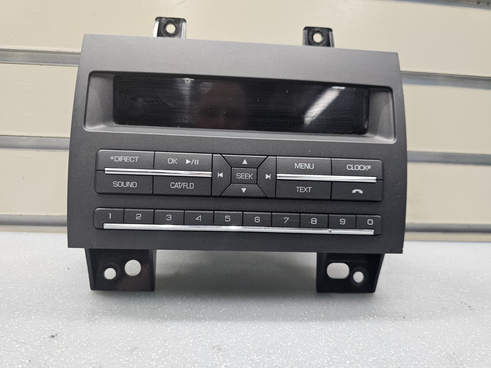 11-12 Lincoln Mkz Front Dash AM FM Radio Control Panel Infotainment Display OEM