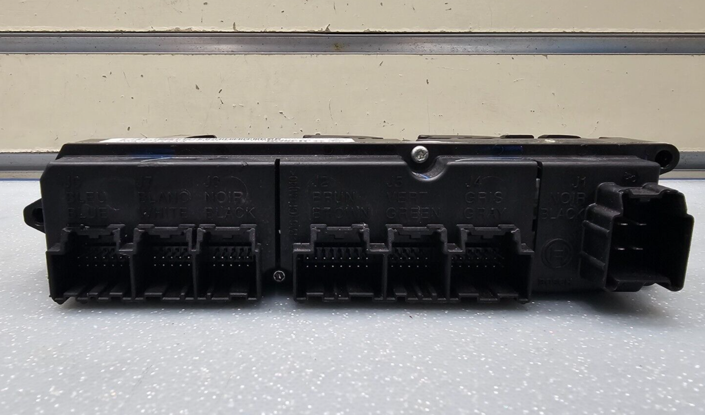 07-14 Silverado Tahoe Yukon Master Left Driver Window Switch Assembly Regulator