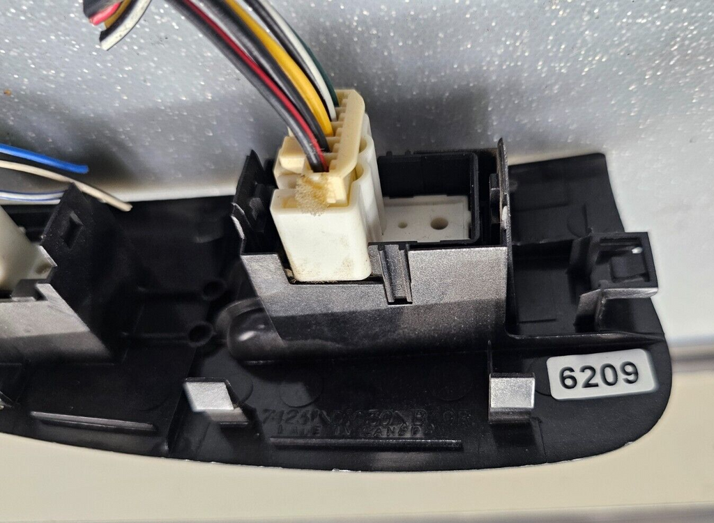 🔥03-08 Matrix Corolla Vibe Right Passenger Power Window Switch Assembly Silver